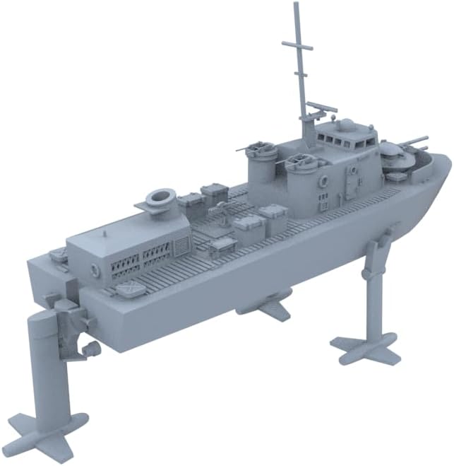 MRY-SFW 1/1800 USA Flagstaff Water Wing Missile Ship Flagstaff PGH-1 Waterline Edition