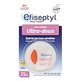 Efiseptyl - Fil Interdentaire Ultra Doux - Spécial Gencives Sensibles - Nettoyage 360° -...