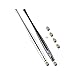 Elzo Stylus Pen Combo Universal Capacitive Touch Screen 2 Packs with 4 Replacement Fiber Fine Tips for Tablet iPad, iPhone, Samsung, Microsoft Surface Pro, HTC, Sony and More Android Phones