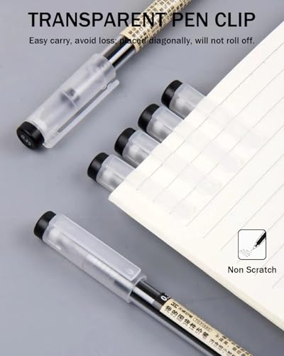 3 bolígrafos gel japoneses 0.35mm punta extra fina negros miniatura 6