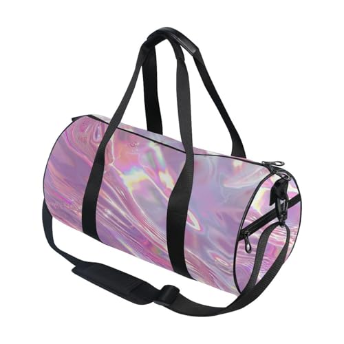 Pastel Rainbow Aesthetics Travel Duffel Bags Gym Bag Gym Large Capacity3