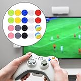 50 Pcs Silicone Xbox Thumb Grips Cap Cover, Colorful Silicone Thumb Grips Caps, Joystick Silicone Accessories Replacement Parts Compatible with PS4, PS5, xbox one, xbox 360 series controllers - Image 5