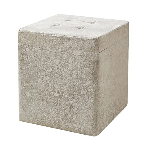 Repose-pieds gain de place beige pour optimiser les petits espaces - 2