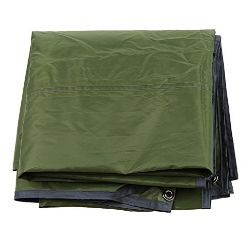 Segolike Portable Lightweight Camping Hiking Tent Tarp Shelter Mat Hammock Cover Groundsheet Waterproof Gear – Army Green