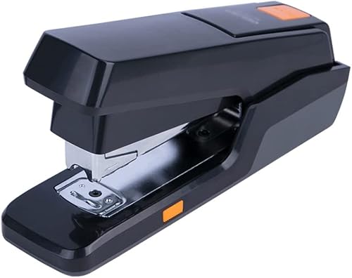 EFARMA ❀ Cucitrici da Tavolo, Cucitrice Portatile in Metallo Durevole con capacità di 20 Fogli for Forniture di Home officeclasse o Studente (Due Colori) s (Color : Black) (Color : Black)
