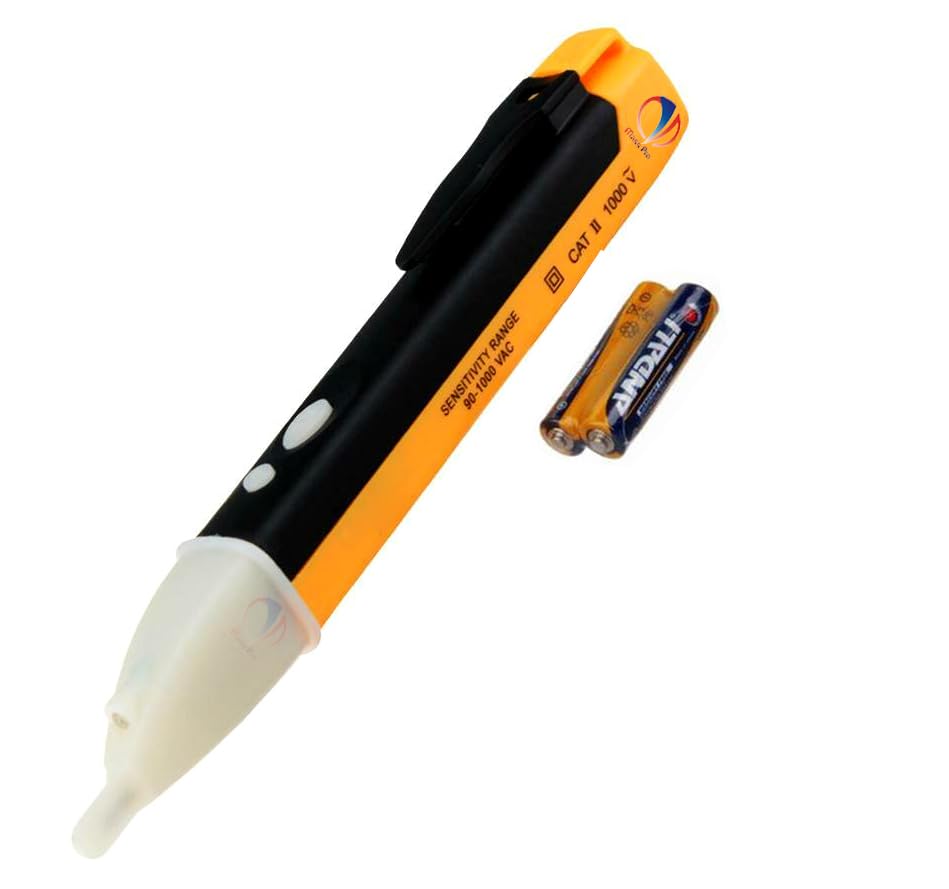 Mass Pro Non-contact Voltage Detector Electric Voltage Tester Pen With Led Light, Check Range 90-1000v Ac Analog Voltage Tester (B08YYWG38Z) Amazon Price History, Amazon Price Tracker