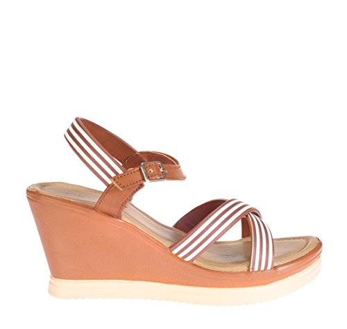Image of CLEO by Khadim's Womens Faux Leather Wedges