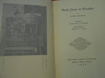 Hardcover Shady Corner in Paradise Book