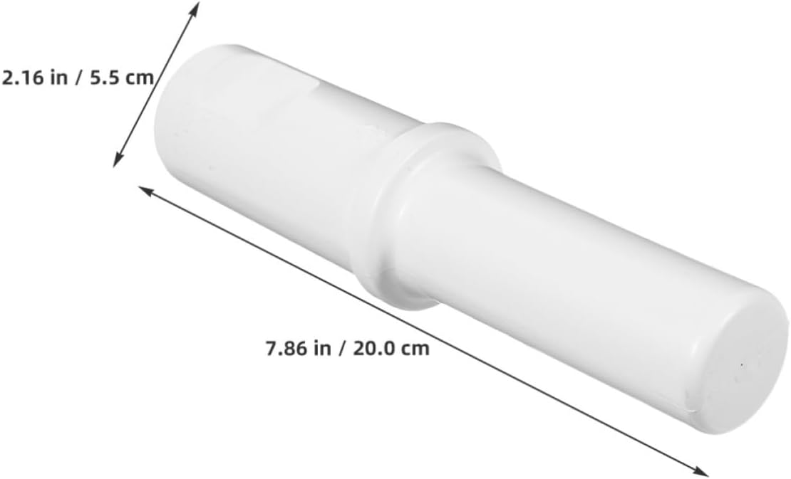 Meat Grinder Pusher H-200mm Plastic Replacement Part White | Universal Fit Accessory, Home Kitchen and Food Processing Use, Multifunctional Support with Easy Operation