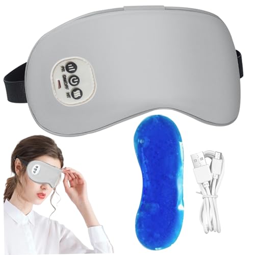 Masque oculaire chauffant apaisant pour les yeux secs et fatigués - 3