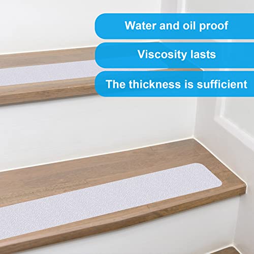 Evita resbalones con cintas antideslizantes para escaleras de madera tiras interiores invisibles 3