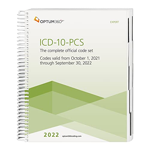 ICD-10-PCs Expert (Spiral) 2022 1622547764 Book Cover