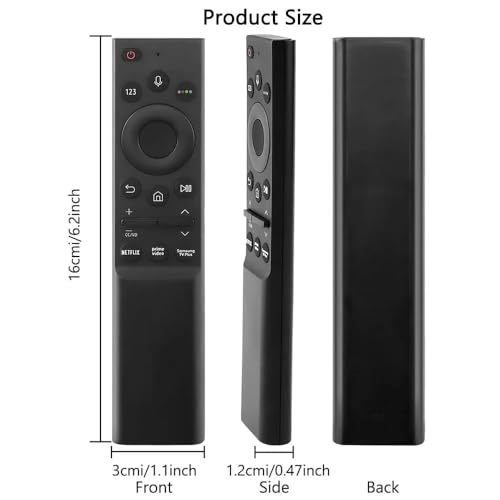 Image of BLACKSHEEP Compatible with Samsung Smart TV Remote RM-G2500 Model with Bluetooth Voice Command Universal Remote Suitable for OLED QLED UHD 4K Television - Match Remotes Keys Exactly with Existing