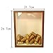 Wood Wine Cork Shadow Box 10.5