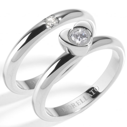 Preisvergleich Produktbild ORIGINAL MORELLATO Ring LOVE RINGS Damen - SNA35014