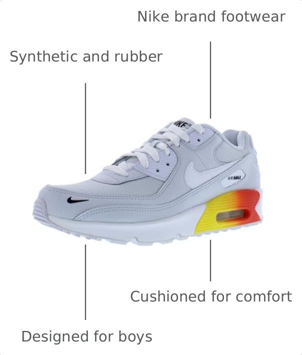Image of Nike Kid's Air Max 90 LTR Sneaker