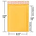 SALES4LESS #2 8.5x12 Inches Kraft Bubble Mailers Shipping Padded Envelopes Pack of 100, Gold (KBM8512-100)