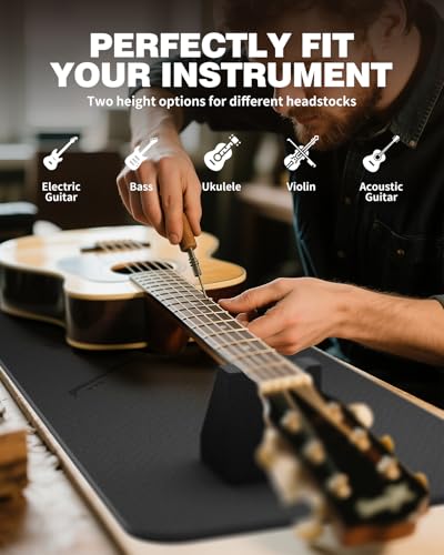 FA-16 Guitar Work Mat Kit Neck Rest Support Set, FW2D Wireless Guitar System Exclusive Mute Plug miniatura 4