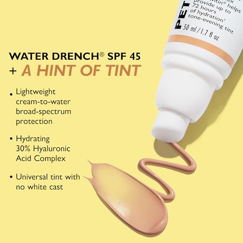 Peter Thomas Roth | Water Drench® Broad Spectrum SPF 45 Hyaluronic Cloud Sheer Tint Moisturizer