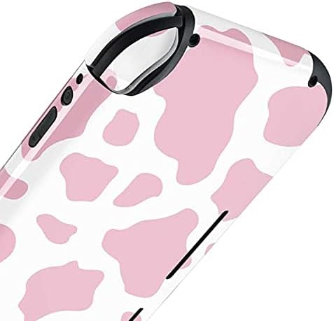 Skinit Decal Gaming Skin Compatible with Nintendo Switch Lite - Pink Cow Print Design