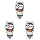 Calvé Ranch Maio, Maionese con Prezzemolo e Latticello, Formato 250 ml Top Down, Gusto Ricco e Cremoso, Pensato per Chicken Tenders, Alette di Pollo, Insalate e Patatine (Confezione da 3)