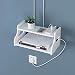 XCJJ Estante flotante para componentes de TV Soporte de consola multimedia para...