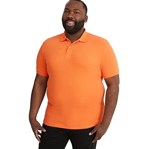 Polo de algodón naranja de C&A para hombre Cover