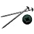Mid America Painted Screws for Vinyl Shutters 122 Midnight Green Bag of 12