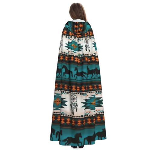 Cape à capuche cheval Deluxe EdWal robe de sorcière durable