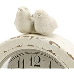 NIKKY HOME Vintage Bird Table Clock