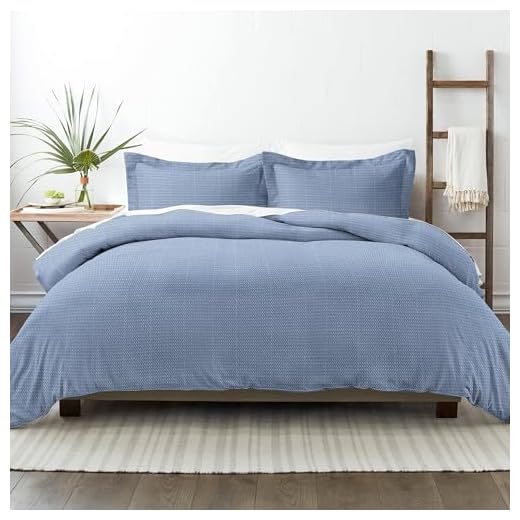 Linen Market Duvet Cover King Size (Navy) - Experience Hotel-Like Comfort with Unparalleled Softness, Exquisite Prints & Solid Colors for a Dreamy Bedroom – King Duvet Cover Set with 2 Pillow Shams