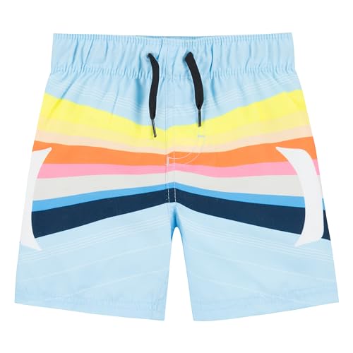 Maillot de bain Hurley bleu garçon 2 ans short de plage enfant