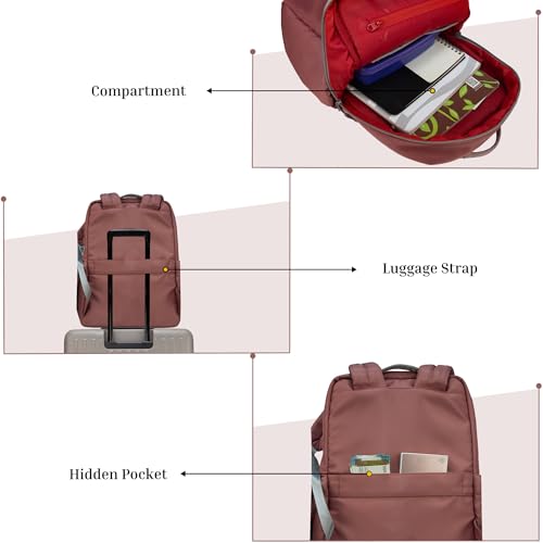 Image of F Gear Cannes 12L Laptop Backpack|Premium, Soft Touch, Lightweight & Durable|Laptop & Tablet Sleeves|3 spacious compartments & 2 Pockets|Ideal for Office, Daily Use & Travel