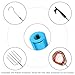 SANLIKE Telescopic Fishing Gaff with Stainless Sea Fishing Spear Hook Tackle, 3.7-8.5 FT Soft Rubber Handle Stainless Steel Pole for Saltwater Offshore Ice Tool