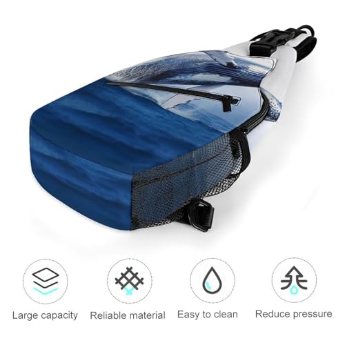 Mochila tipo bandolera para trekking y uso casual miniatura 5