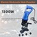 1300W Electric Hydraulic Hole Puncher with 5 Dies (Φ1/4