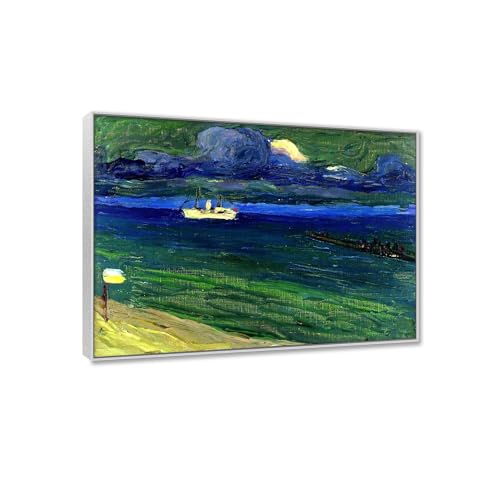 Tableaux abstrait sur toile Kandinsky petit format pour habiller un mur nu