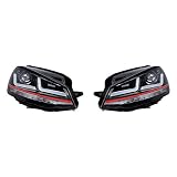Osram Ledriving LED Scheinwerfer, GTI Edition als Halogenersatz zur Umrüstung auf LED, LEDHL103-GTI, für Linkslenkerfahrzeuge (1 Komplett-Set)