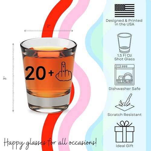 Vivid Ventures 21St Birthday Shot Glass thumb #4