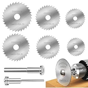 Hoja de Corte Discos de Corte,Mini HSS Hojas de Sierra Circular,accesorios de herramientas rotativas,Disco Corte Diamante,para Cortar Madera PlÃ¡stico Metal Piedra,Disco de Corte de Resina