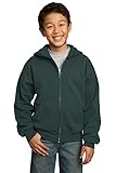 Port & Company Men's Tall Ultimate Full Zip Hooded Sweatshirt