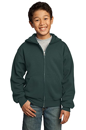 Port & Company Men's Tall Ultimate Full Zip Hooded Sweatshirt