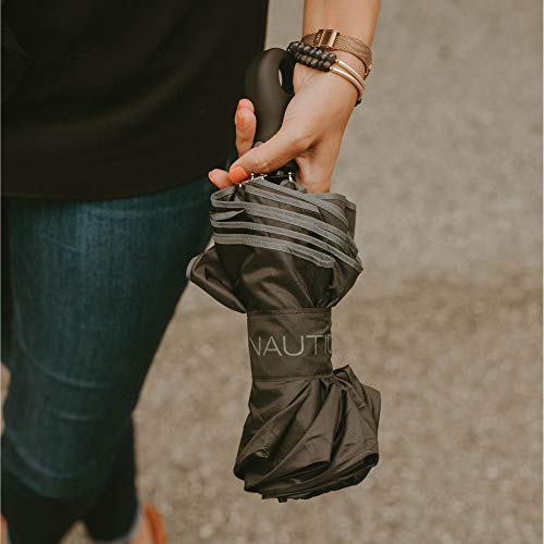 2-Pack Nautica Umbrella for Travel - Auto Open Compact, Lightweight & Folding - Best Windproof Umbrellas for Rain, Sun… - Image 7
