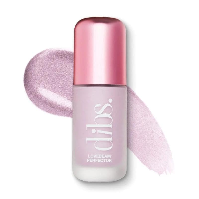 DIBS - Love Beam Glossy Perfector - Liquid Skin Illuminator for Women - Color: L Me, L Me Not (Pinky Peach)
