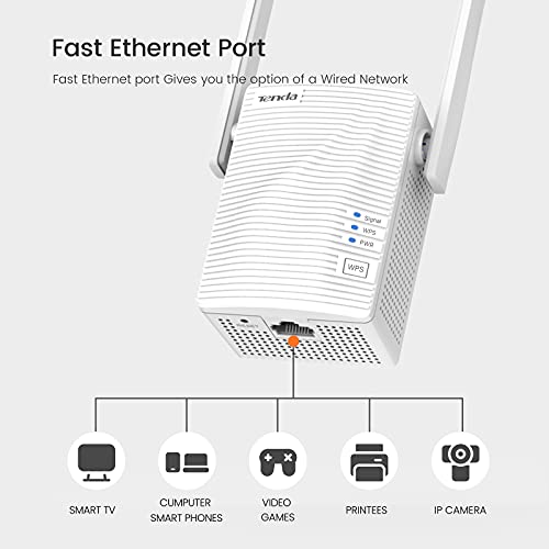 Tenda A15 Wifi Extender Ac750 Covers Up To 1200 Sq.ft And 20 Devices Up To 750Mbps Dual Band Wifi Range Extender Certified For Ac750 #TOP4