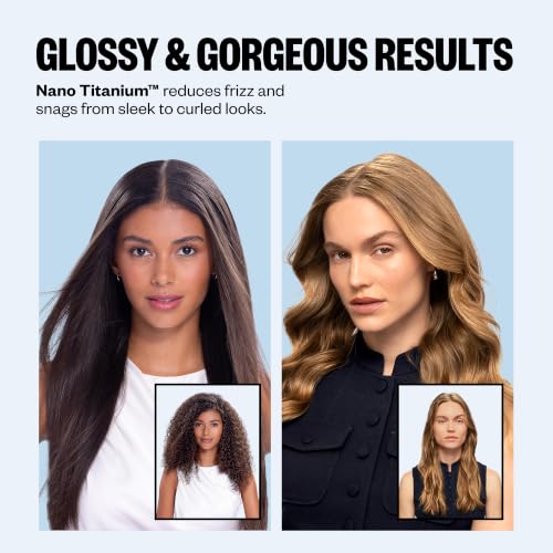 Image of BaBylissPRO Nano Titanium Prima Ionic Hair Straightener - Professional Flat Iron & Curling Iron in One for Stylists, Pro Styling Hair Tool