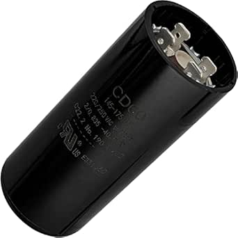 Avviamento Motore Elettrico Condensatore Avviamento Motore CD60 145-175uF 250V - Per Compressori, Lavatrici E Condizionatori Condensatore Marcia Motori - Foto 2
