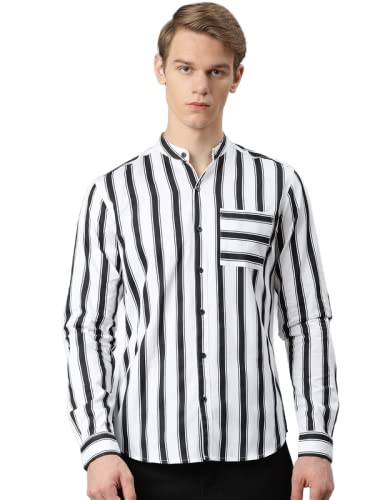 Image of Hubberholme Men Comfortable Regular Fit Cotton Full Sleeve Casual Shirt for Men