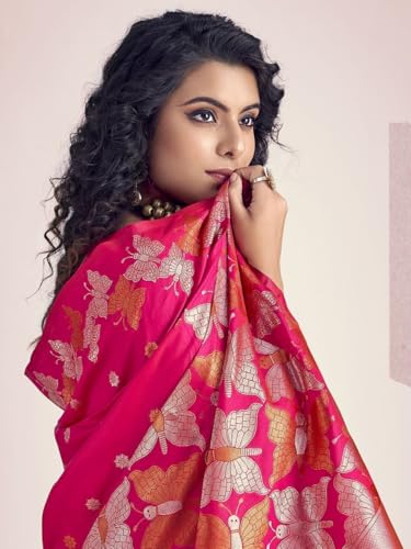 Image of Flosive Women's Kanchipuram Silk Saree