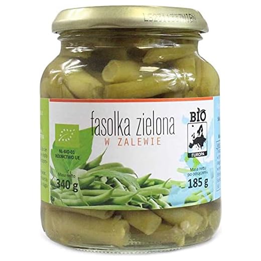 JUDÍAS VERDES EN BOTE BIO 340 g (185 g) - BIO EUROPA